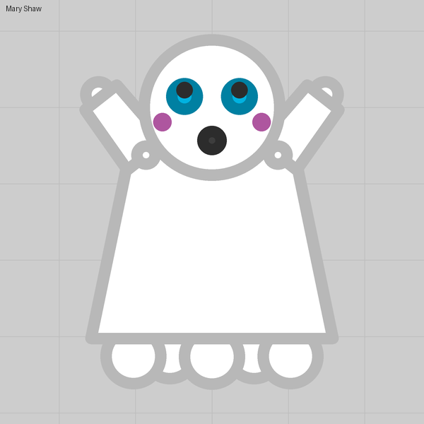 Mary Shaw: a ghost that fades when still