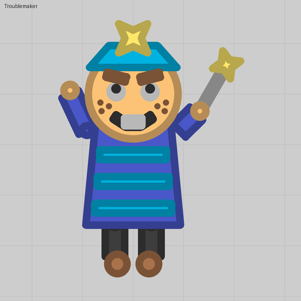 Troublemaker: a propeller beanie on Spin speed
